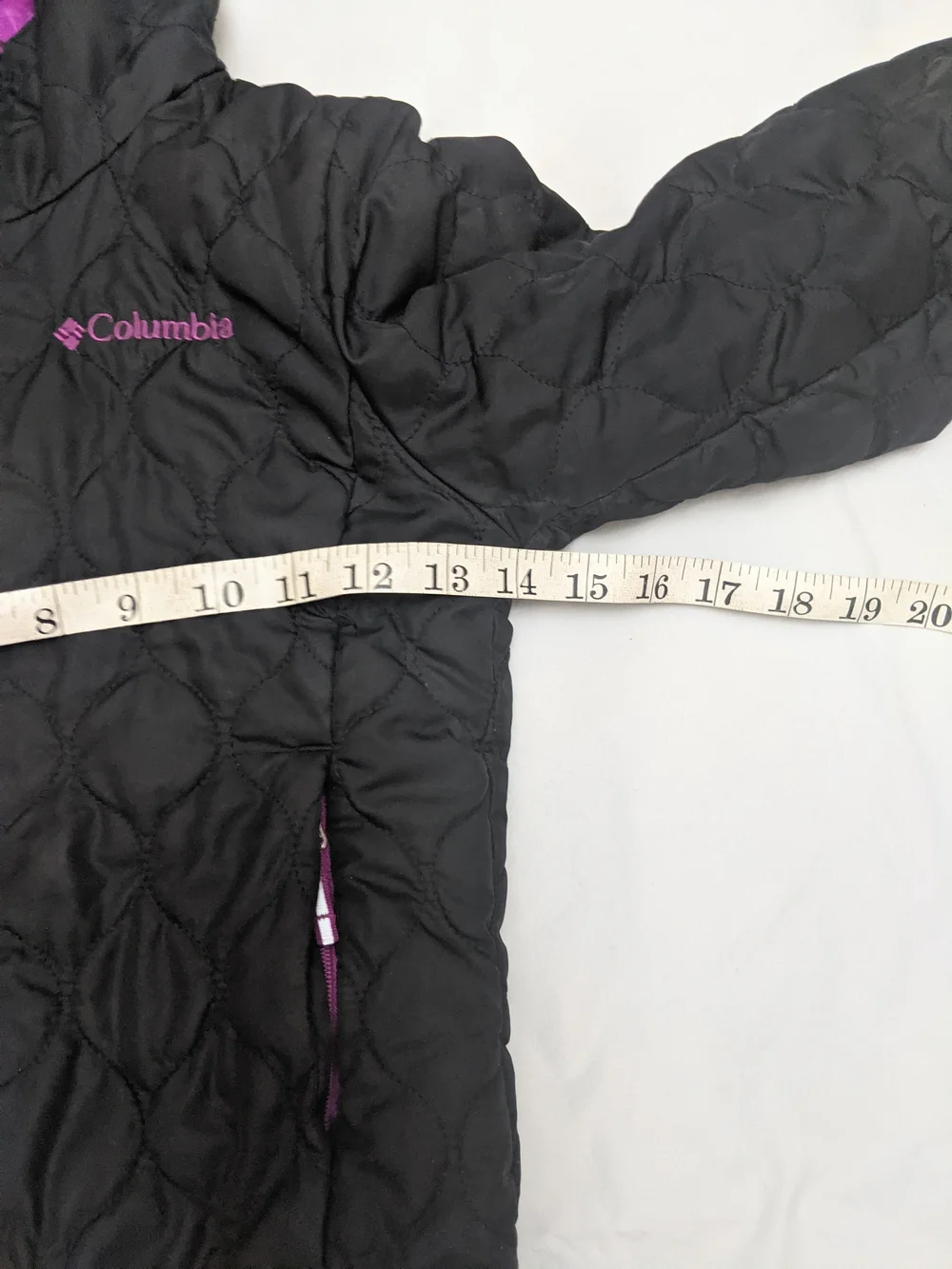 Columbia Girls Black Insulated Hooded Winter Jacket Size XXS